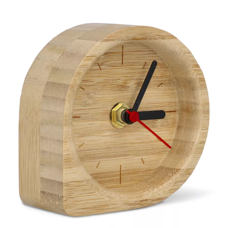 Zegar biurkowy Droplet - naturalny-t (LT93071-N0094)