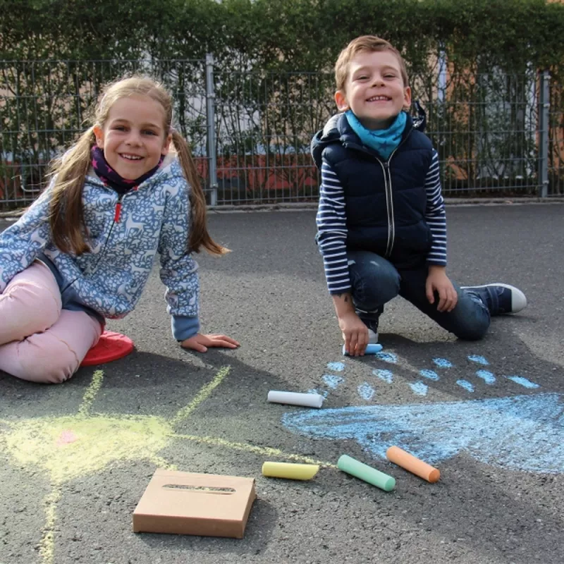 Kreda 6 kolorów APOLONIA - brązowy (5861901)