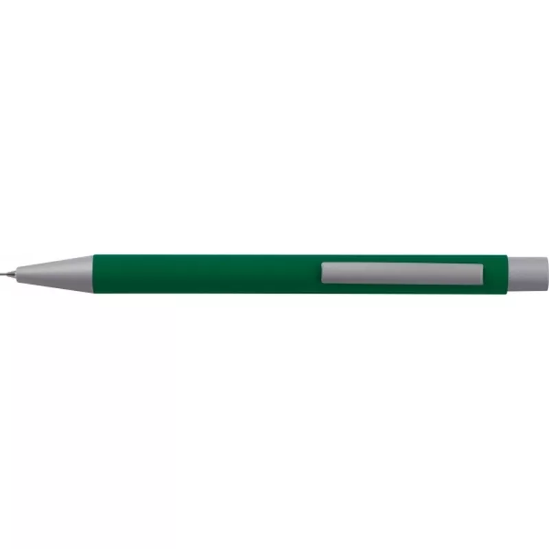 Ołówek automatyczny soft touch ANCONA - zielony (386909)