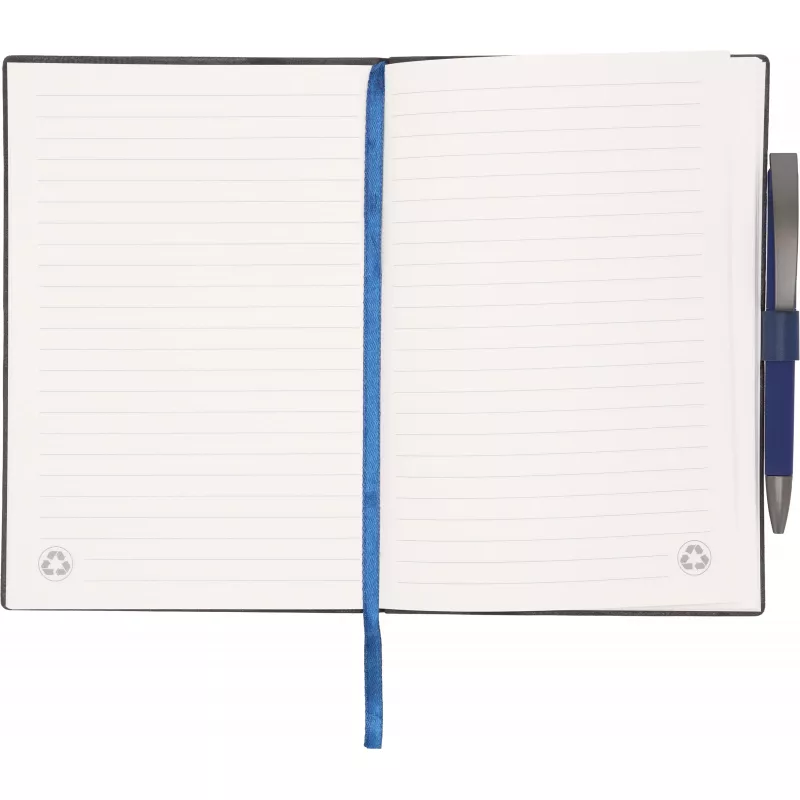 Notes A5 w linie z długopisem MERSIN - granatowy (562044)