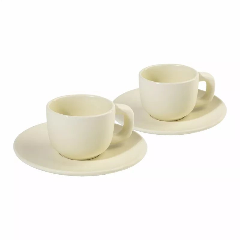 Caturra zestaw filiżanek do espresso - naturalny-a (AP800552-00)