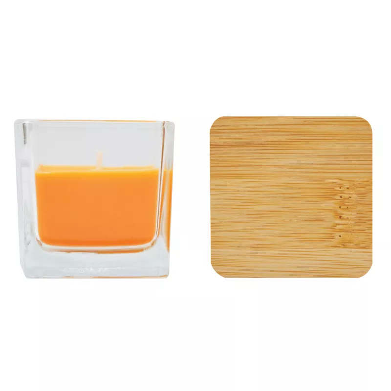 Świeczka zapachowa GLOW - pomarańczowy / pomarańcza (56-0901903)