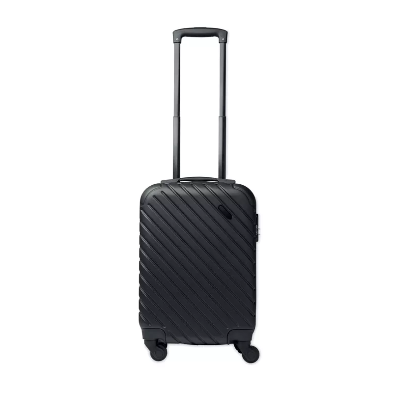 Walizka twarda z ABS na 4 kółkach 18" TREMONT - Czarny (MO2927-03)