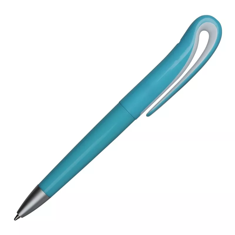 Długopis reklamowy plastikowy CISNE - jasnoniebieski (R73371.28)