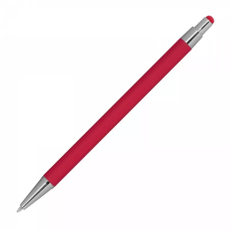 Długopis metalowy touch pen soft touch PAULA - czerwony (1096405)