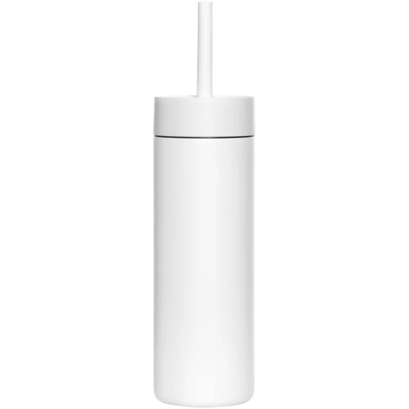 MiiR Sipper butelka na wodę o pojemności 473 ml ze słomką - Biały (10093401)