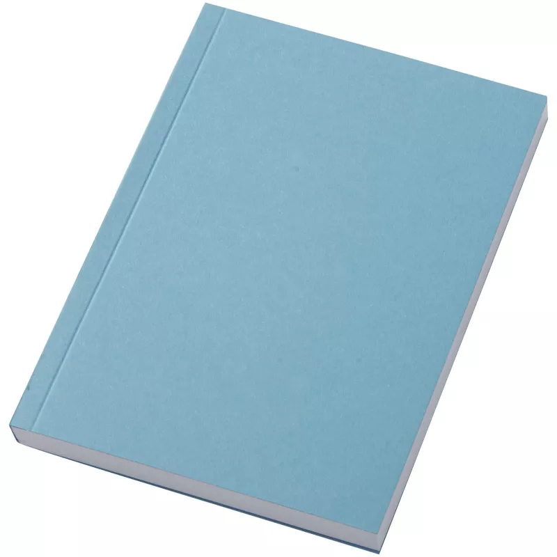 Notatnik A6 Novella Austen z miękkiej okładki z materiału z recyklingu, 100 kartek - Niebieski (21026252)