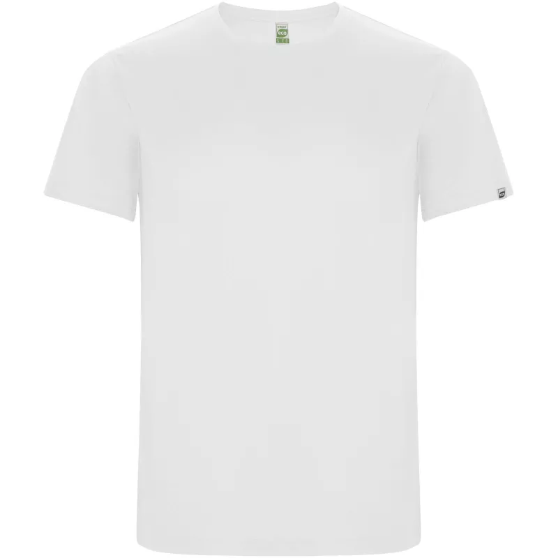 Imola sportowa koszulka dziecięca z krótkim rękawem - Biały (K0427-WHITE)