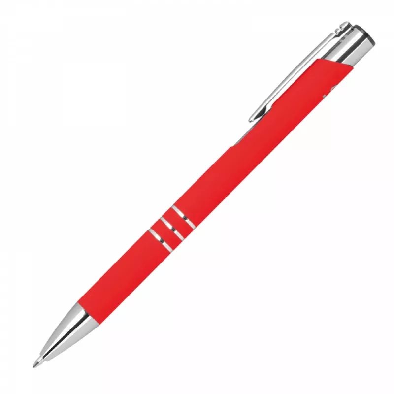Długopis żelowy - czerwony (1399105)