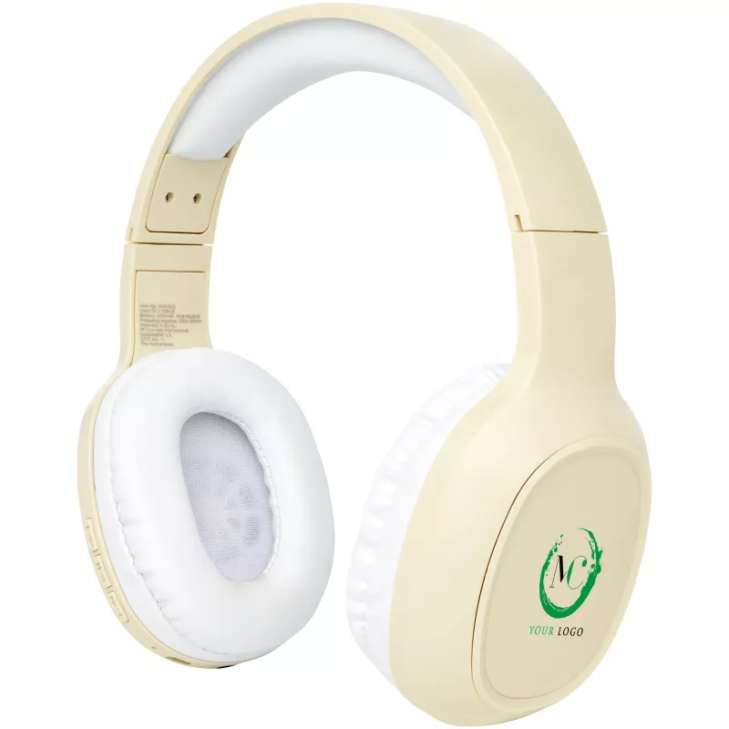 Riff słuchawki bezprzewodowe z mikrofonem - Ivory cream (12415502)