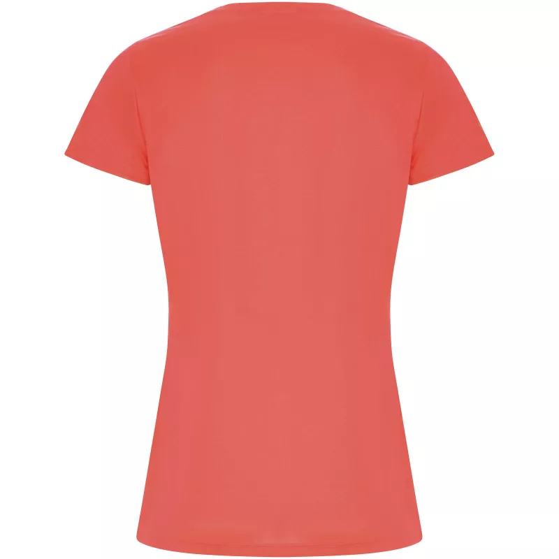 Damska koszulka sportowa poliestrowa 135 g/m² ROLY IMOLA WOMAN 0428 - Fluor Coral (R0428-FLUCORAL)