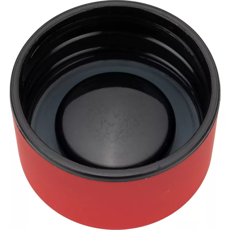 Butelka stalowa soft touch OSTRAVA 800 ml - czerwony (496805)