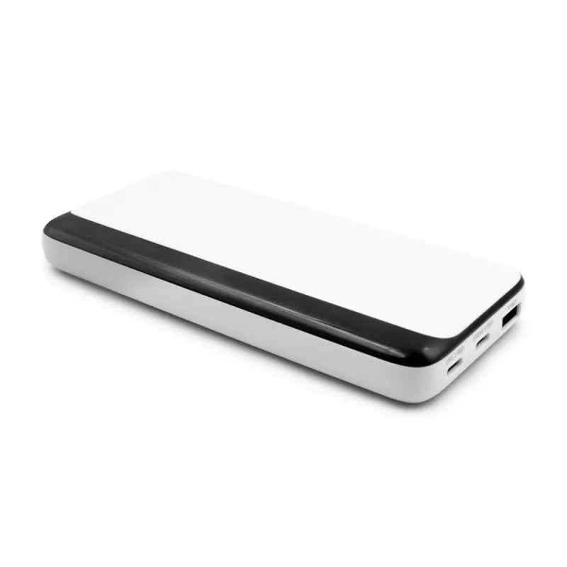 Power bank 10000 mAh | Dejerius - biały (VA113-02)