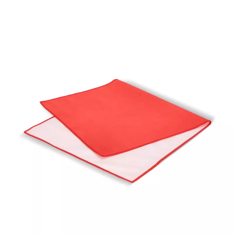 R-PET Szybkoschnący ręcznik 40×80 cm z woreczkiem, sublimacja. - czerwony (LT97214-N0021)