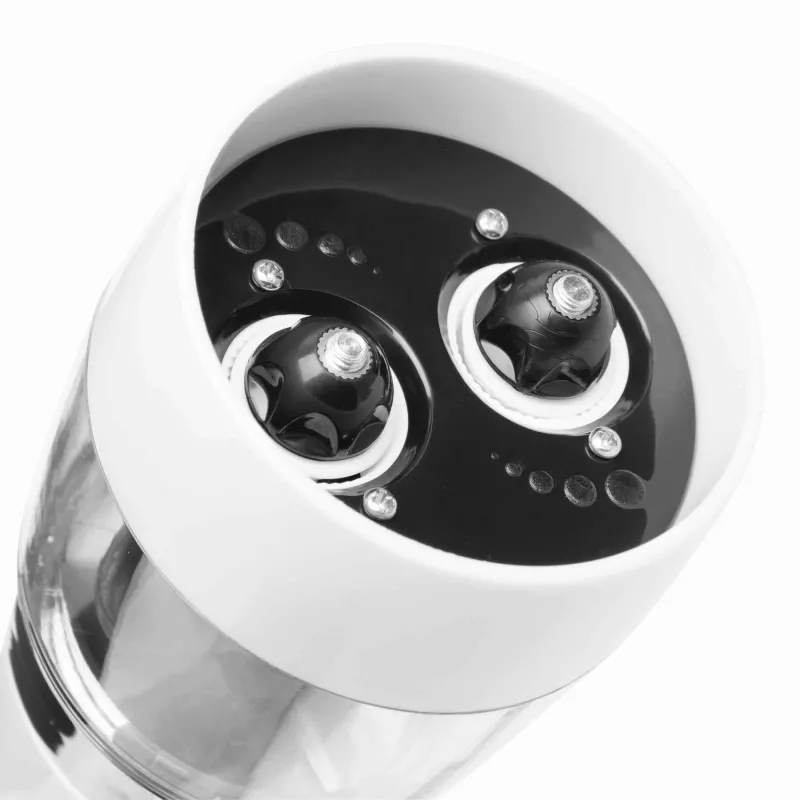 Młynek do soli i pieprzu SALT N´ PEPPER - biały, srebrny (58-0300615)