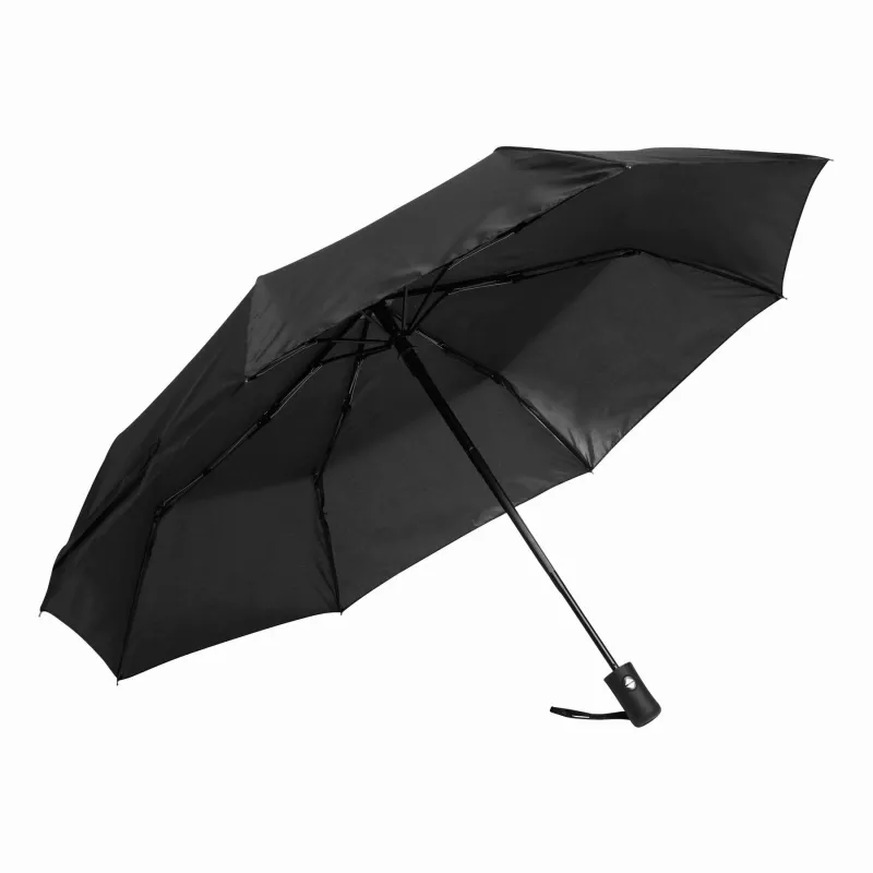 Automatyczny, wiatroodporny parasol kieszonkowy - czarny (56-0101261)