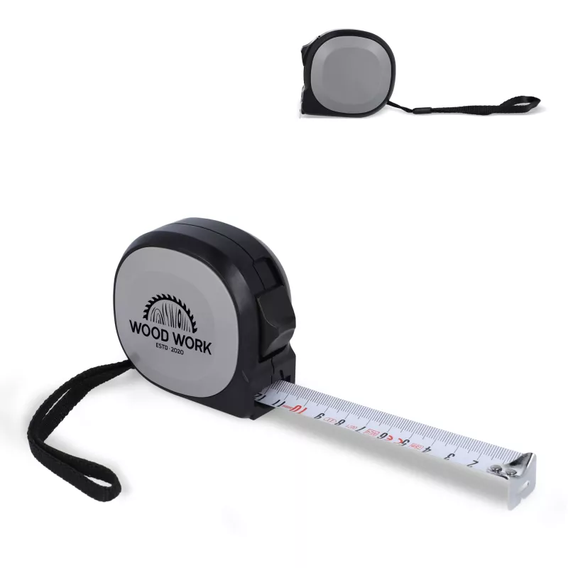 MeasureMate measuring tape 7,5M - czarno / szary (LT91876-N0261)