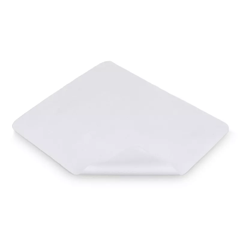 Podkładka pod mysz mikrofibra, silikon, 18 × 22 cm, sublimacja. - biały (LT97210-N0001)