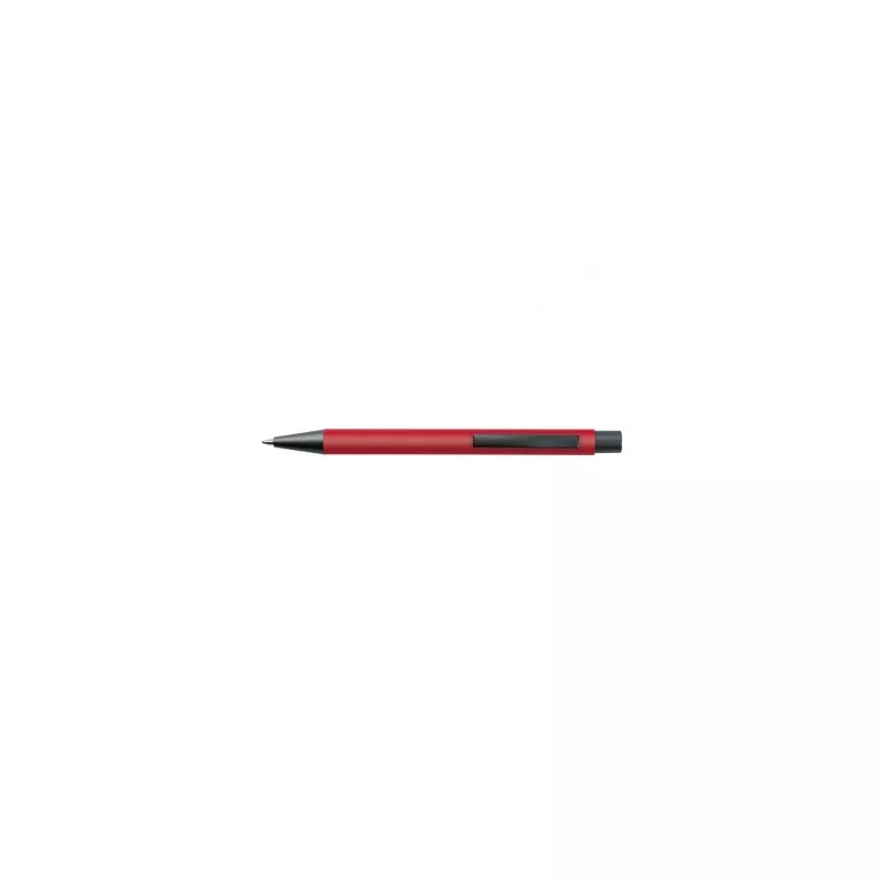 Długopis reklamowy plastikowy z metalowym klipem - bordowy (1094502)