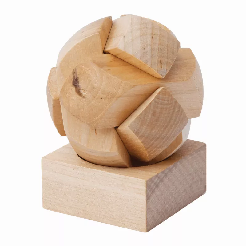 Puzzle w kształcie piłki - brązowy (56-0501028)