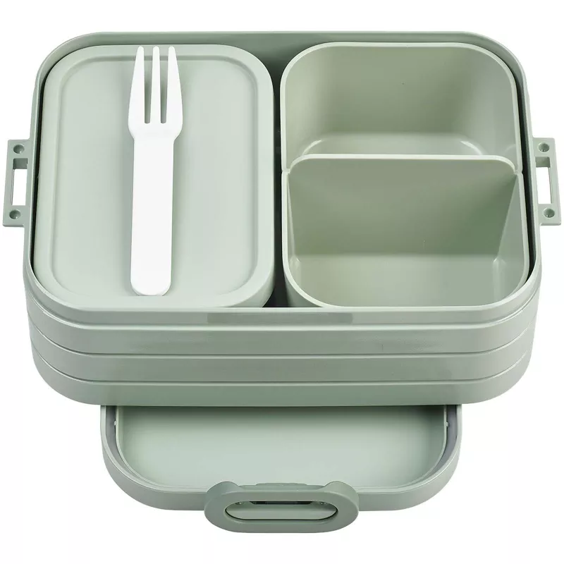 Mepal Take a Break Midi Bento - pudełko na lunch, pojemność 900 ml - Zielony szałwiowy (11315962)