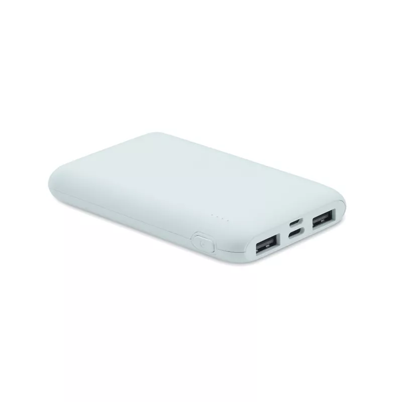 Powerbank 5000 mAh z ABS z recyklingu POWER52C - Baby Blue (MO2279-66)