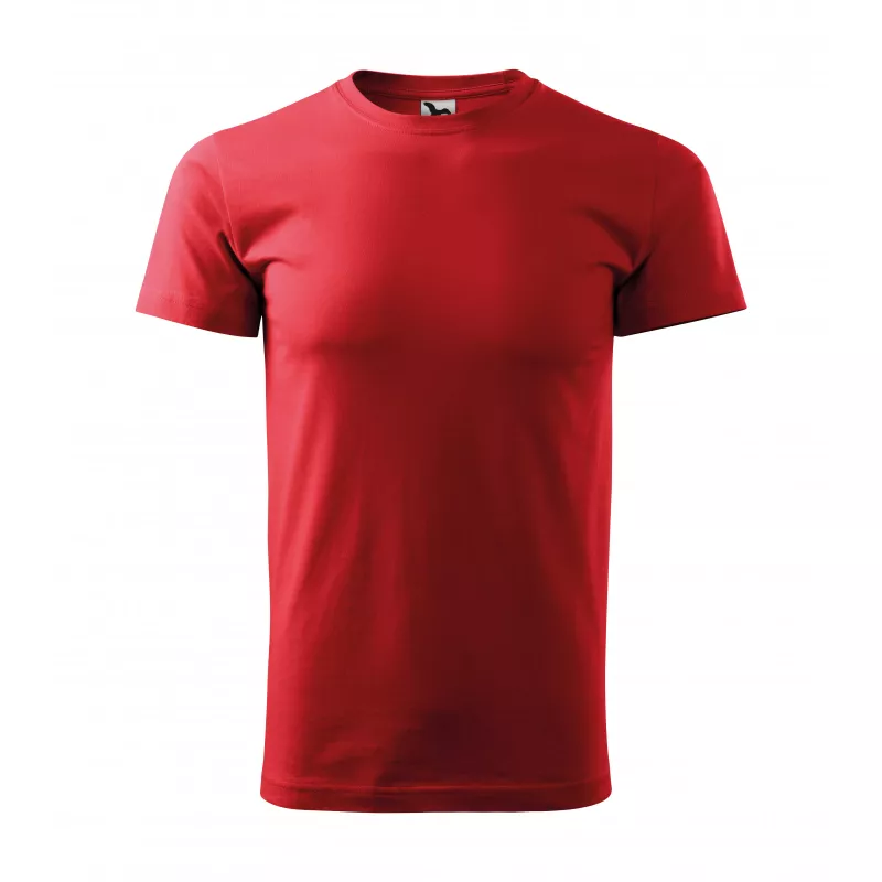 Koszulka bawełniana 200 g/m² HEAVY NEV 137 - Czerwony (ADLER137-CZERWONY)