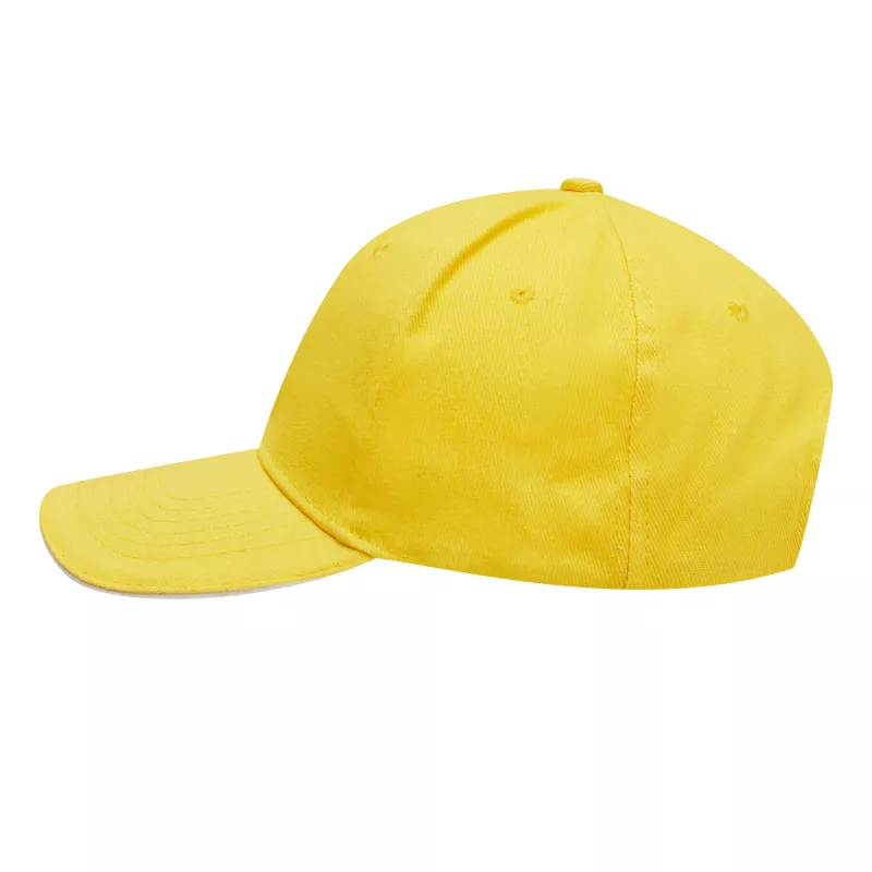 Czapka baseballowa - żółty (56-0702175)