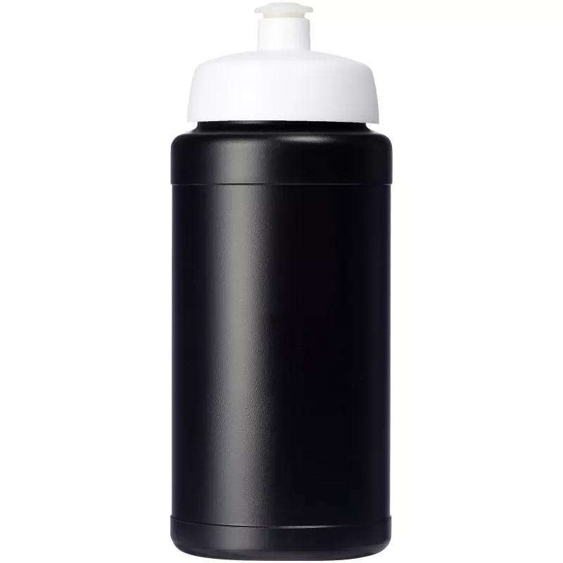Bidon Baseline® Plus o pojemności 500 ml z wieczkiem sportowym - Biały-Czarny (21068812)