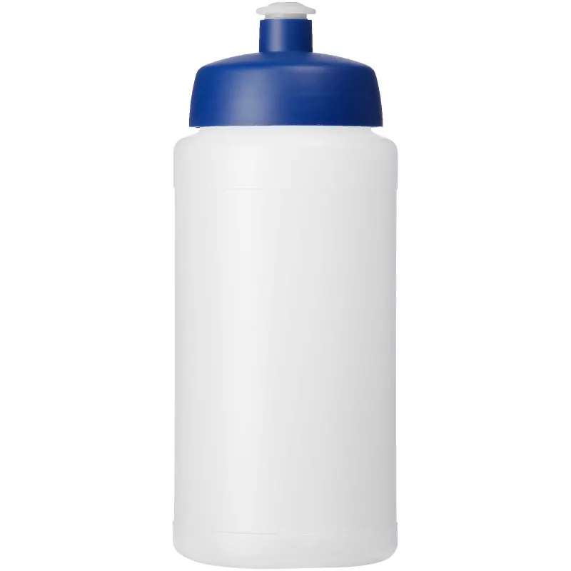 Bidon Baseline® Plus o pojemności 500 ml z wieczkiem sportowym - Niebieski-Przezroczysty (21068817)