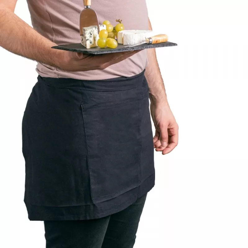 Fartuch kelnerski 180 g/m² RUPERT - czarny (6138103)