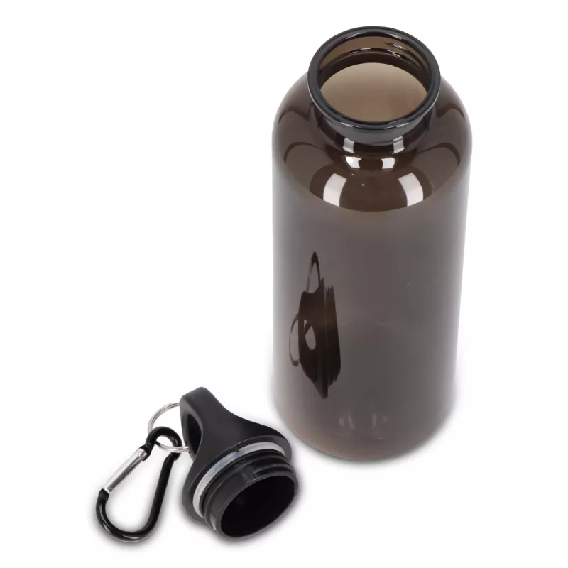 Butelka na wodę Noa R-PET 500ml - czarny transparentny (LT98913-N0402)