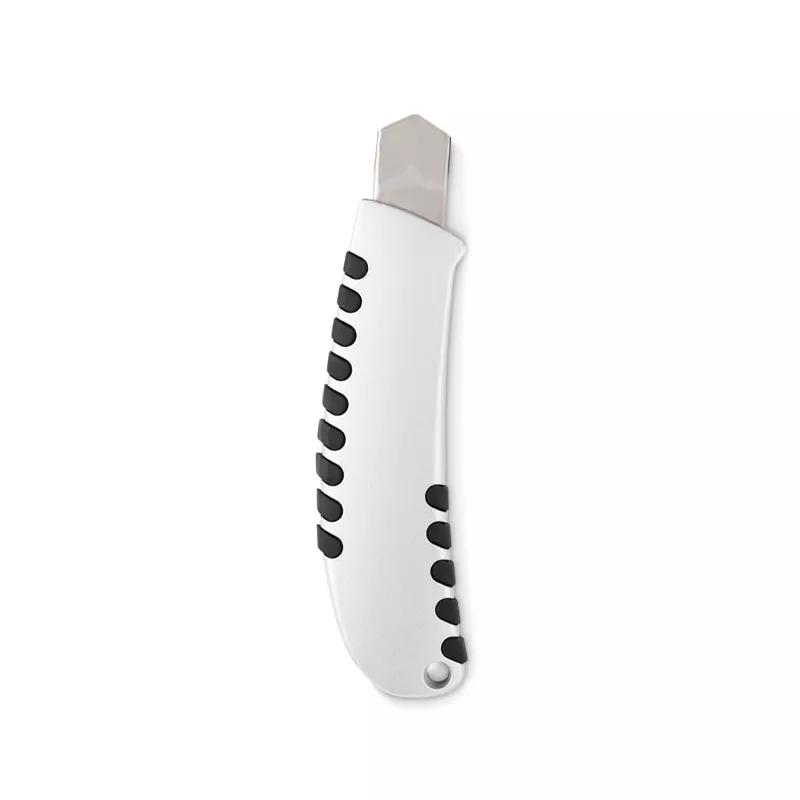 Nóż chowany z aluminium z 8 ostrzami BOWIE - Srebrny (MO6343-14)