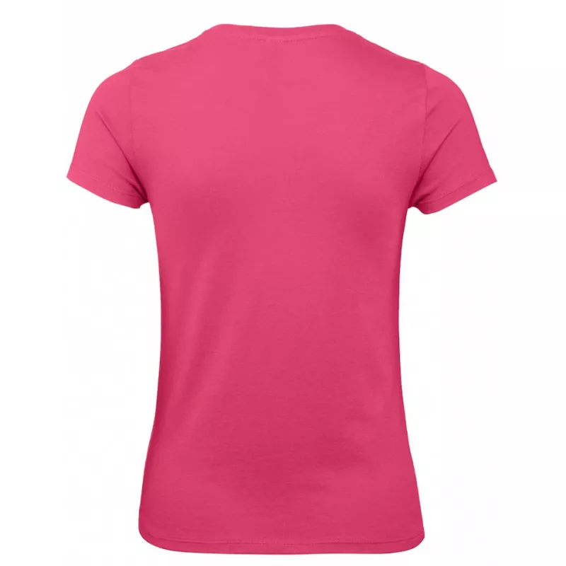 Damska koszulka reklamowa 145 g/m² B&C #E150 / WOMEN - Fuchsia (310) (TW02T/E150-FUCHSIA)