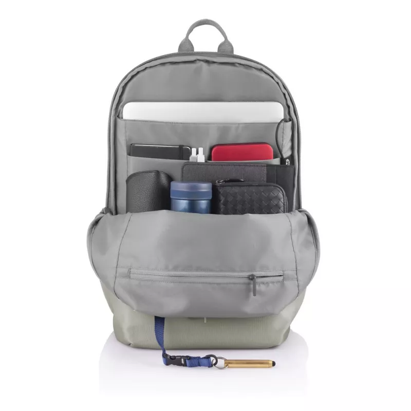 Bobby Soft plecak chroniący przed kieszonkowcami - grey, grey (P705.7919)