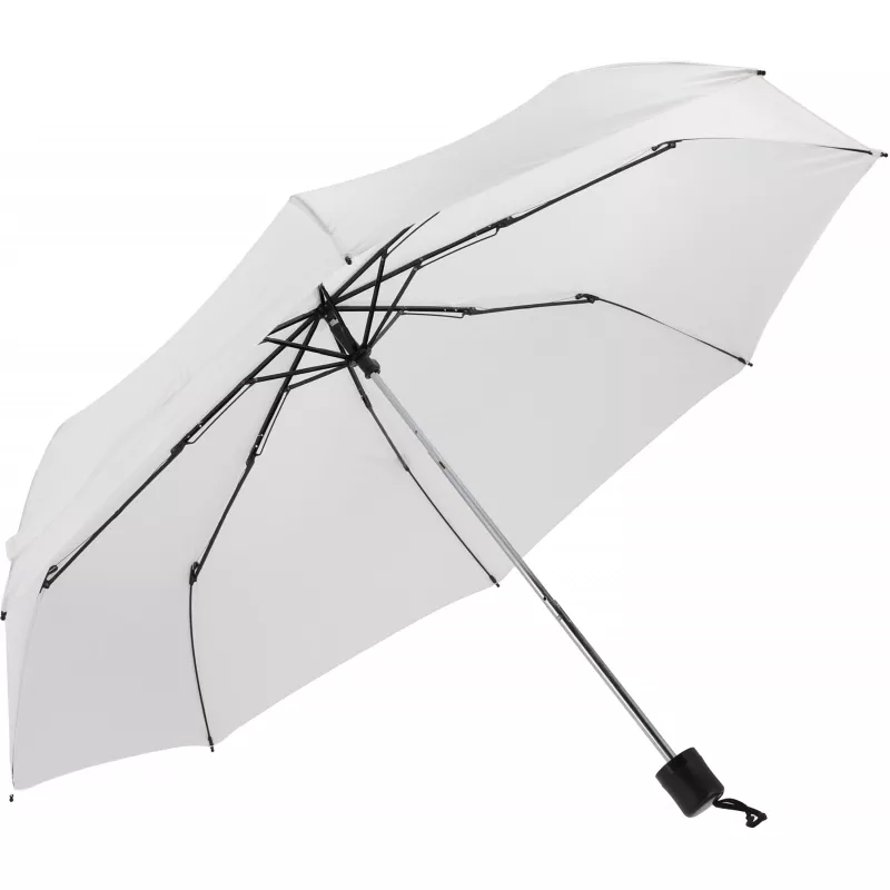 Parasol manualny rPET Ø98 cm NORTHAMPTON - biały (433606)