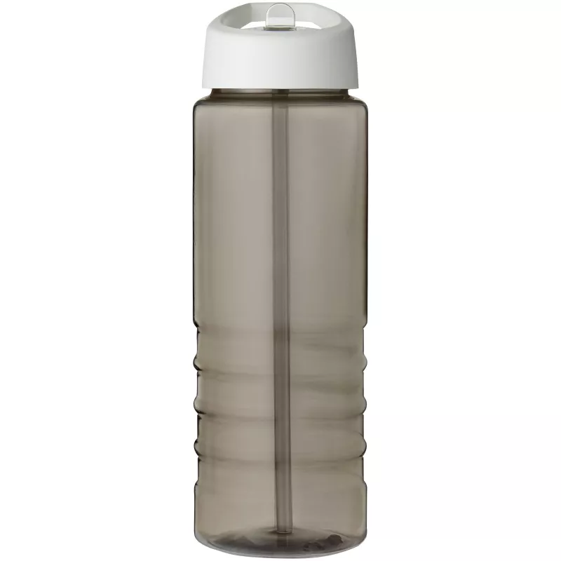 Bidon H2O Treble o pojemności 750 ml z wieczkiem z dzióbkiem - Biały-Ciemnografitowy (21087703)