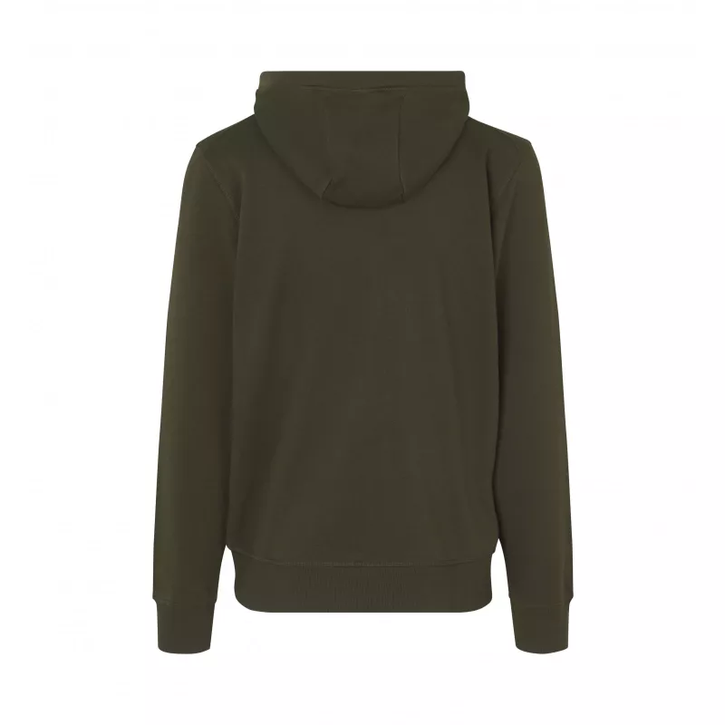 Bluza z kapturem ID CORE/zip 0638 300 g/m² - Olive (0638-OLIVE)