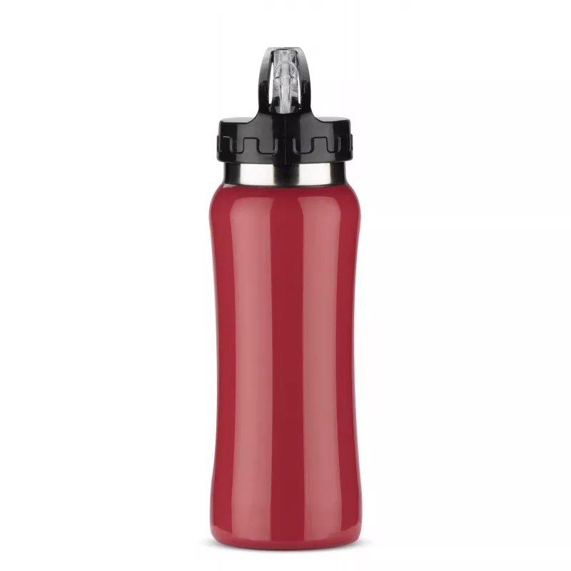 Bidon stalowy PATRO 600 ml - czerwony (16226-04)