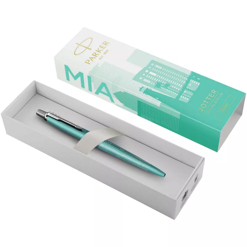 Parker Jotter SE Global Icons długopis - Turkusowy (10793351)