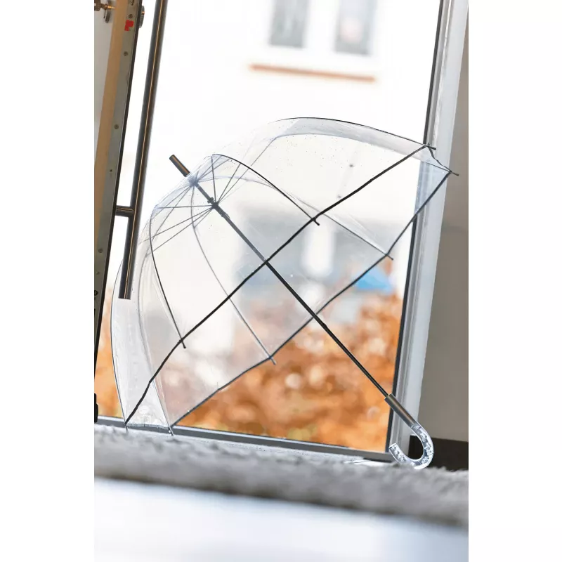 Parasol - srebrny, transparentny (56-0104034)