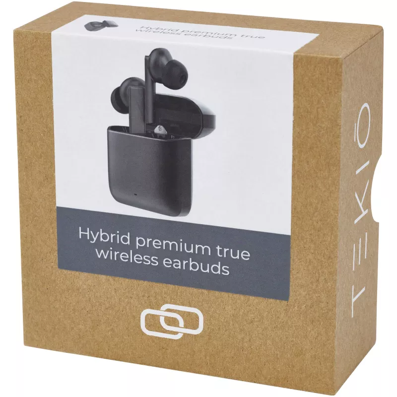 Hybrid słuchawki douszne premium True Wireless - Czarny (12429790)