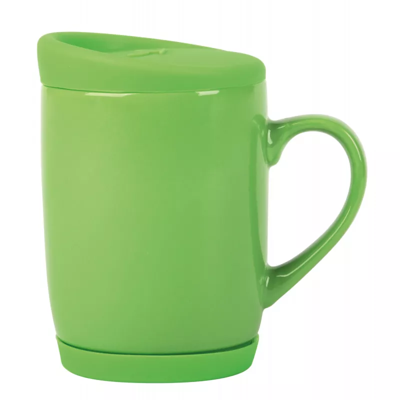 Kubek ceramiczny EASY DAY - zielony (56-0340093)
