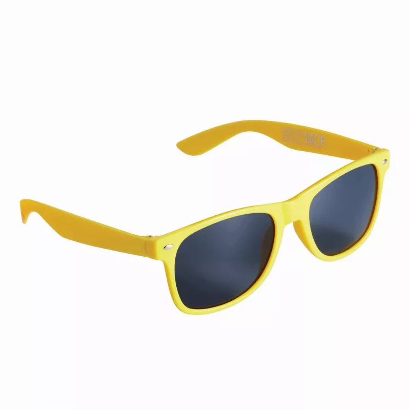 Okulary przeciwsłoneczne STYLISH - żółty (56-0603058)