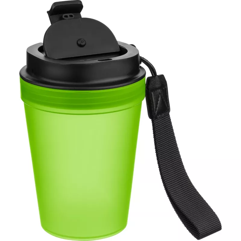 Kubek podróżny 350 ml - limonkowy (VB287-09)