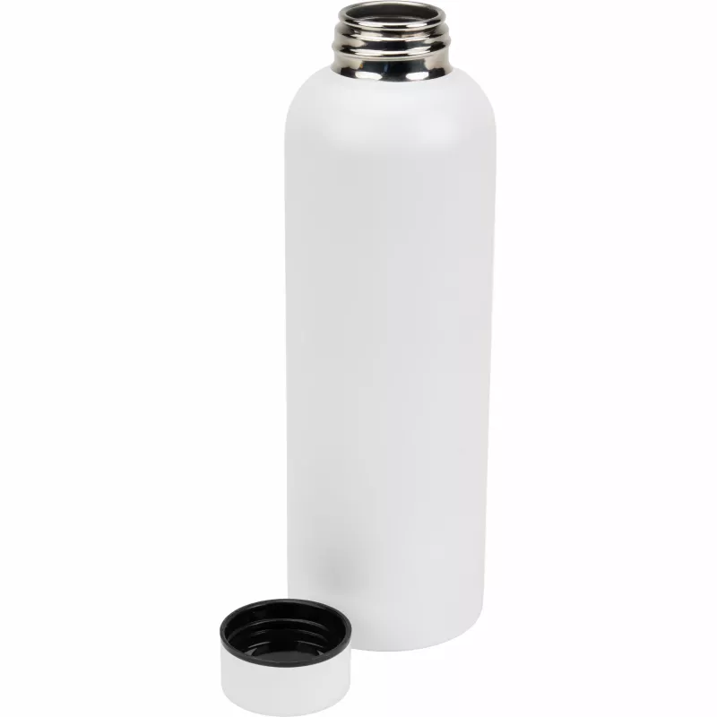 Butelka ze stali z recyklingu 700 ml CrisMa VERENA - biały (8481606)