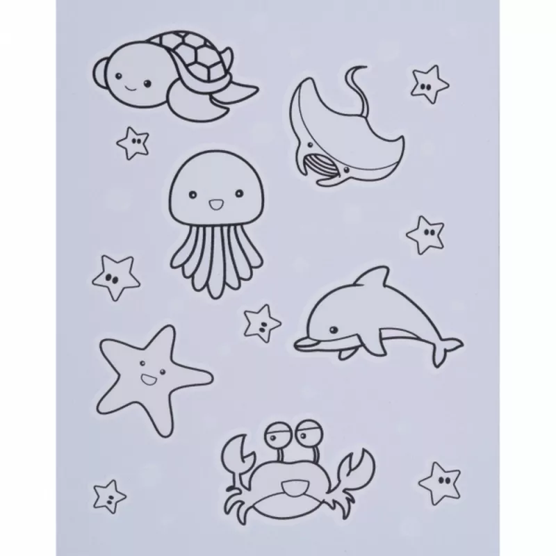 Książeczka do malowania wodą ANGERS - wielokolorowy (5275mc)