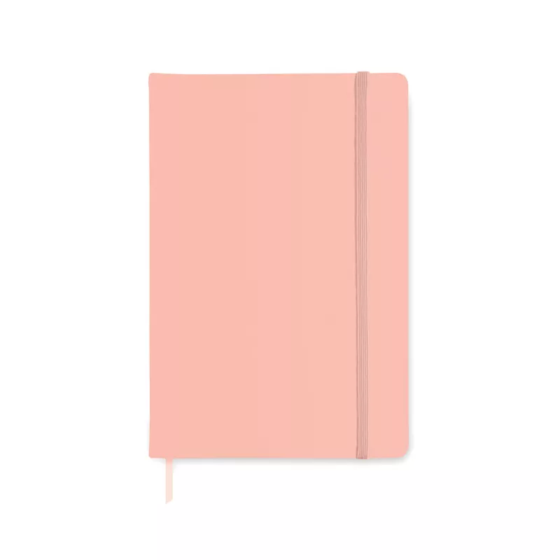 Notes A5 w okładce PU 96 kartek gładkie ARCONOT PLAIN - Dziecięcy Róż (AR1804-11)