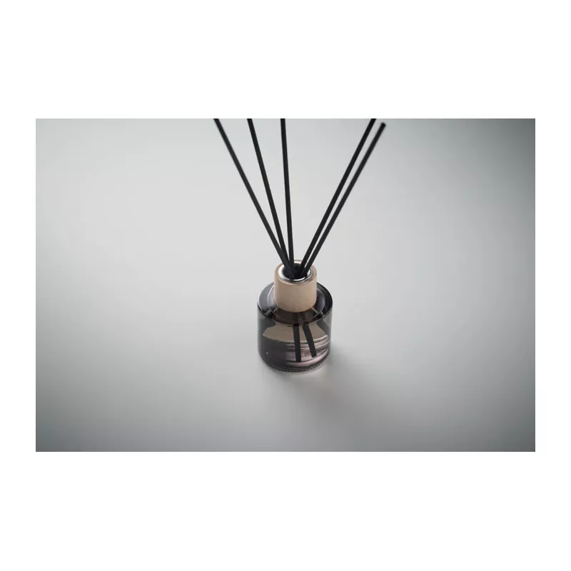 Dyfuzor zapachowy wanilia 50 ml z patyczkami KNOS - Czarny (MO2704-03)