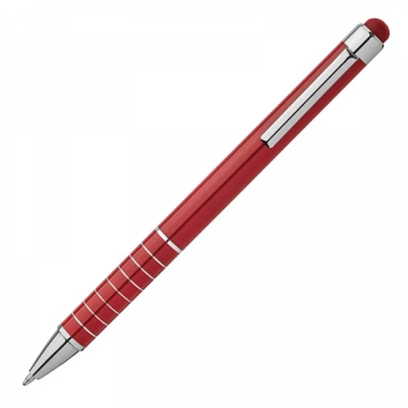 Długopis metalowy touch pen LUEBO - czerwony (041805)